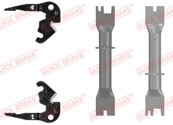 Nachsteller-Satz, Trommelbremse - 108 53 020 QUICK BRAKE